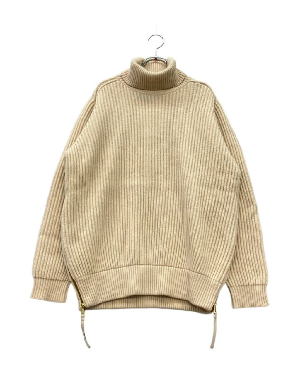 Max Mara Long Sleeve Knit Cashmere Wool Cable Mrs & Elegance Sweater